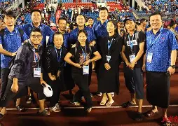 萨摩亚篮球队在场上奋勇争胜受赞誉